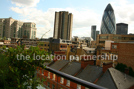 Eclectic, arty, inner city apartment with lots of character and prime views of the gherkin. Better suited to photo shoots.