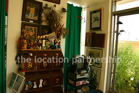 Eclectic, arty, inner city apartment with lots of character and prime views of the gherkin. Better suited to photo shoots.