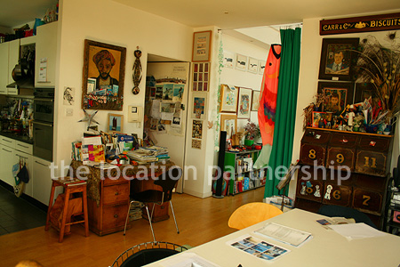Eclectic, arty, inner city apartment with lots of character and prime views of the gherkin. Better suited to photo shoots.