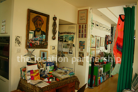 Eclectic, arty, inner city apartment with lots of character and prime views of the gherkin. Better suited to photo shoots.