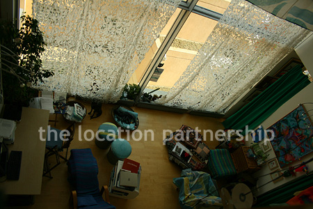 Eclectic, arty, inner city apartment with lots of character and prime views of the gherkin. Better suited to photo shoots.