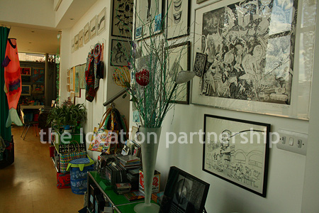 Eclectic, arty, inner city apartment with lots of character and prime views of the gherkin. Better suited to photo shoots.