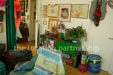 Eclectic, arty, inner city apartment with lots of character and prime views of the gherkin. Better suited to photo shoots.
