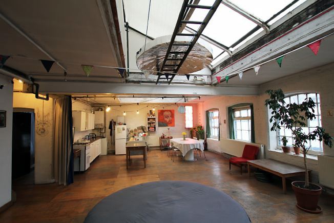 Great loft apartment with loads of natural light and relaxed bohemian feel.