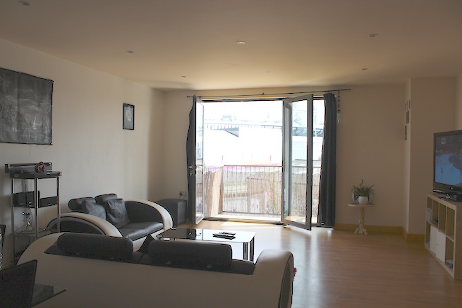 New build flat with excellent views of the Olympic Park