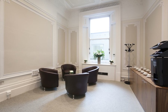 A refurbished Victorian house which now houses offices. Excellent conference facilities and a 5th floor lounge area overlooking Hyde Park.