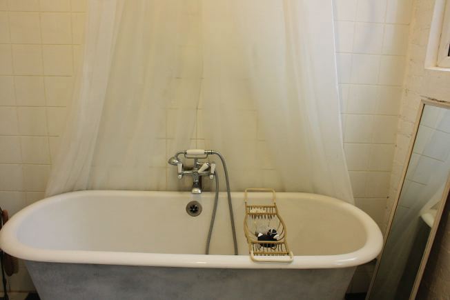 Warehouse conversion flat. Testament to the wonderful world of kitch!