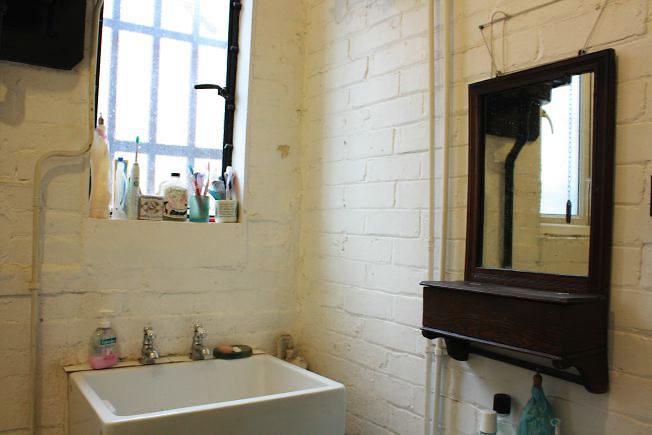 Warehouse conversion flat. Testament to the wonderful world of kitch!