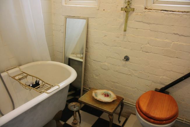 Warehouse conversion flat. Testament to the wonderful world of kitch!