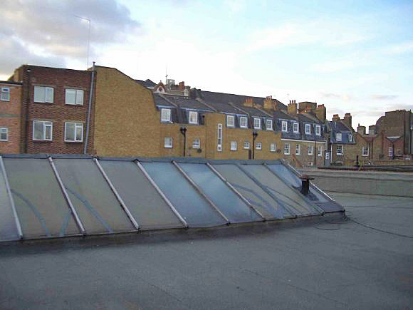 Warehouse conversion flat. Testament to the wonderful world of kitch!