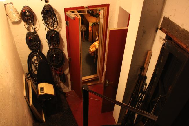 Warehouse conversion flat. Testament to the wonderful world of kitch!