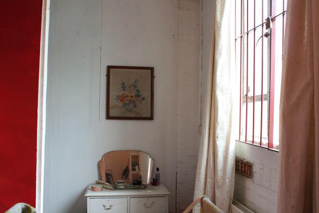 Warehouse conversion flat. Testament to the wonderful world of kitch!