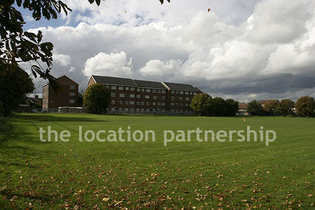 Football Pitch at Working Men's Club in East London