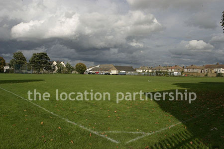 Football Pitch at Working Men's Club in East London