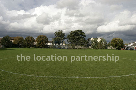 Football Pitch at Working Men's Club in East London