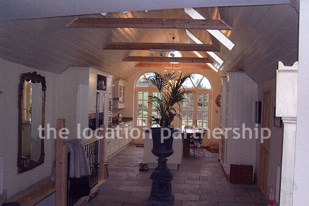 An unusual and stylish grade II listed Georgian house converted from a former village shop.