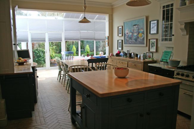 A large edwardian semi detached house with traditional decor and lots of space.