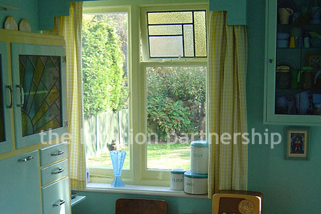 An authentic 1930's semi-detached house with original features and mix of thirties and fifties furniture giving plenty of period charm.