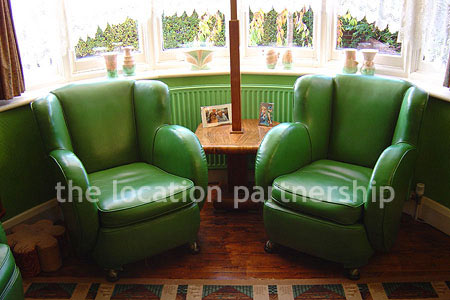 An authentic 1930's semi-detached house with original features and mix of thirties and fifties furniture giving plenty of period charm.