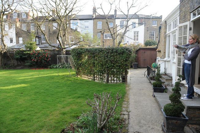 Large well tended family garden.
