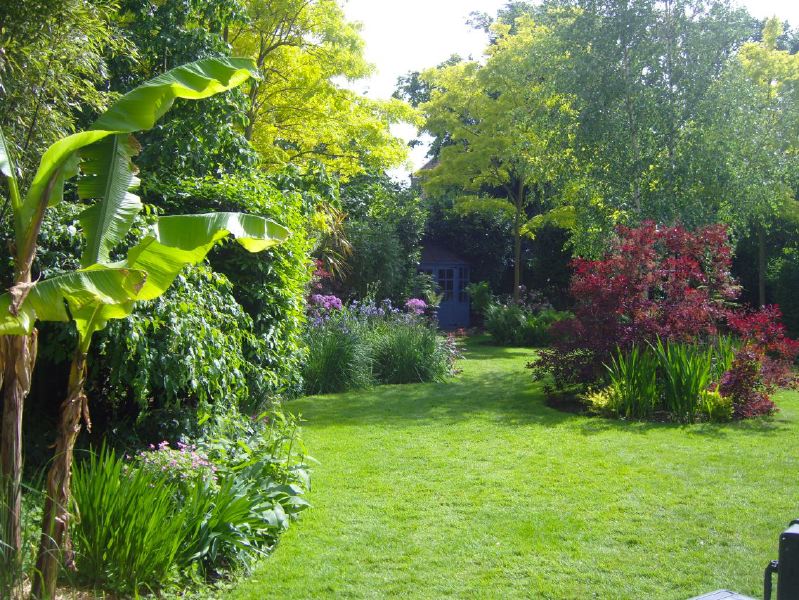 Lovely garden flat in a Victorian red brick house with a conservatory looking into a mature garden