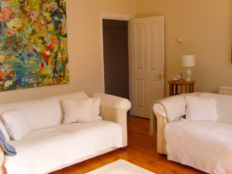 Lovely garden flat in a Victorian red brick house with a conservatory looking into a mature garden
