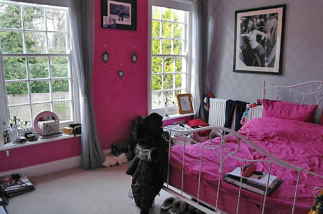 An Edwardian style house renovated with a modern, contemporary style and a large garden.