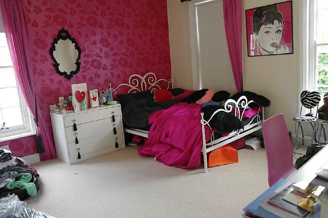 An Edwardian style house renovated with a modern, contemporary style and a large garden.