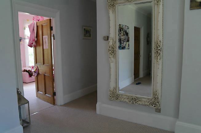 An Edwardian style house renovated with a modern, contemporary style and a large garden.