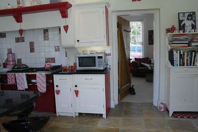 An Edwardian style house renovated with a modern, contemporary style and a large garden.