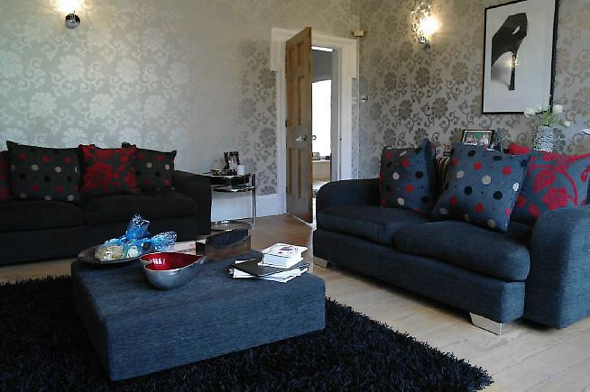 An Edwardian style house renovated with a modern, contemporary style and a large garden.