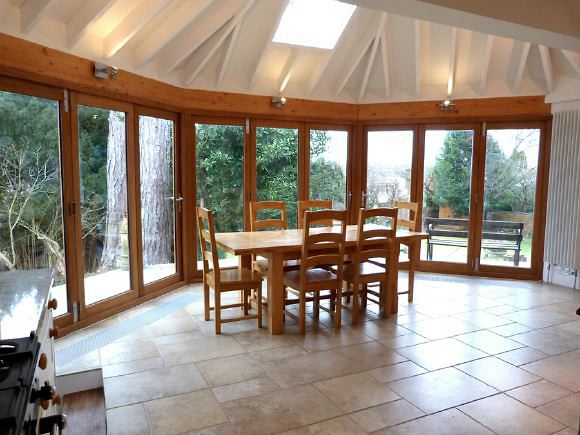 Detached late Victorian house with about a third of an acre of garden.