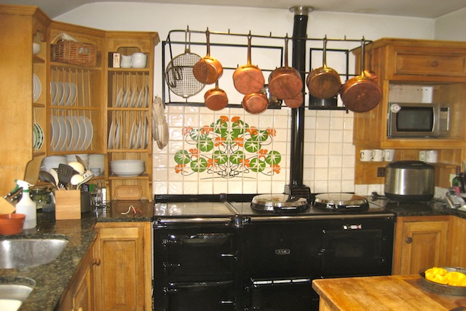 Amazing medieval hall house with beautiful country gardens, featuring vegetable garden and pond.