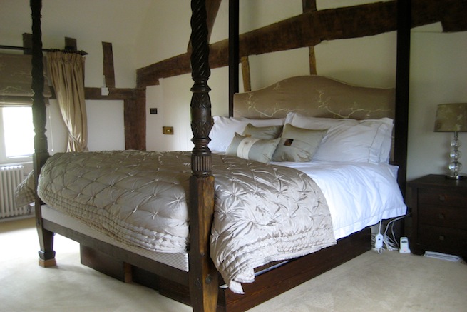 Amazing medieval hall house with beautiful country gardens, featuring vegetable garden and pond.