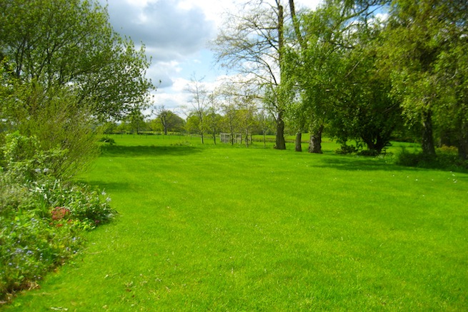 Amazing medieval hall house with beautiful country gardens, featuring vegetable garden and pond.