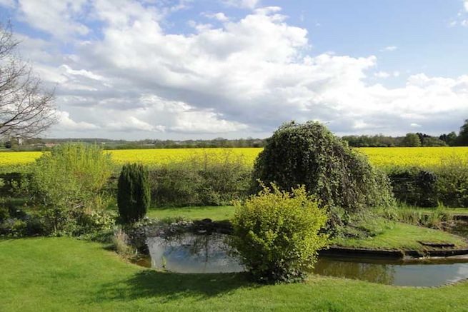 18th Century barn conversion with lovely views of fields.