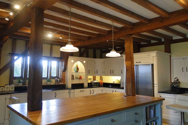 18th Century barn conversion with lovely views of fields.