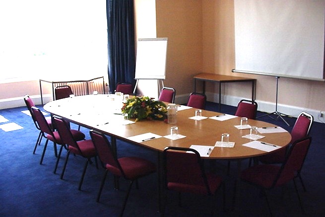 Conference rooms in converted Jacobean mansion house.