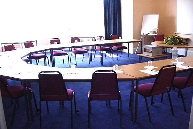 Conference rooms in converted Jacobean mansion house.
