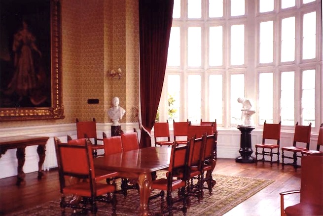 Conference rooms in converted Jacobean mansion house.