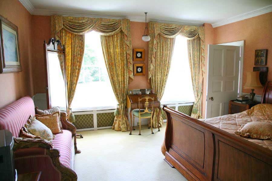 Traditional bedrooms in a large country house