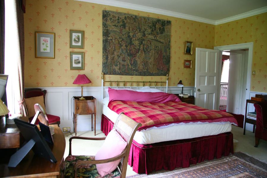 Traditional bedrooms in a large country house