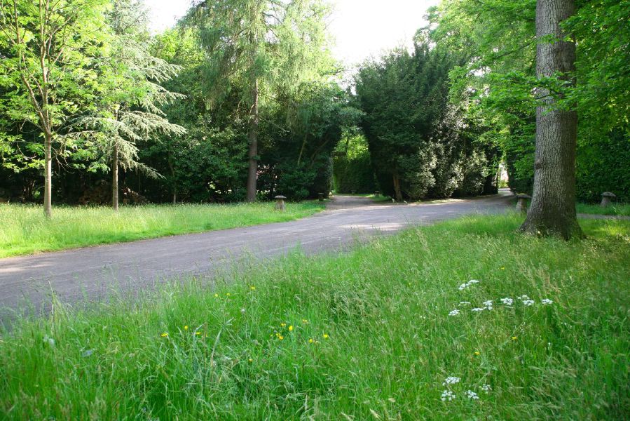 Lovely country house garden looking over a ha-ha at the surrounding countryside, within about 1 hour of Central London and easily accessible by the M4 or M40