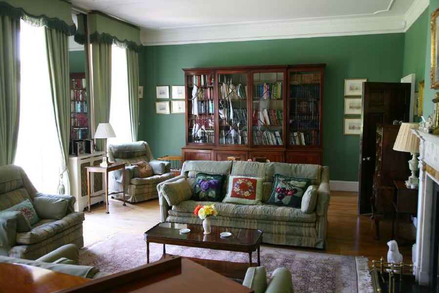 Grand sitting rooms in a country house