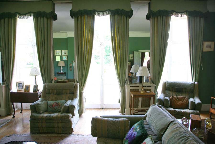 Grand sitting rooms in a country house