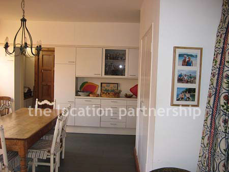 Dining room in large family house in SW London