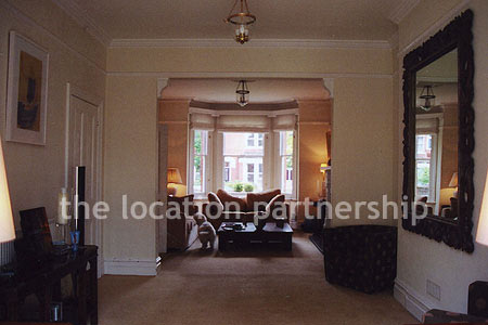 Converted victorian family house with through living room and a stylish modern kitchen. NB- Stills shoots only.