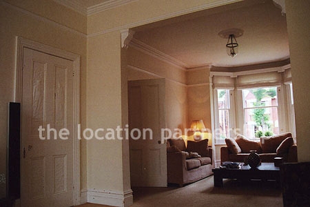 Converted victorian family house with through living room and a stylish modern kitchen. NB- Stills shoots only.
