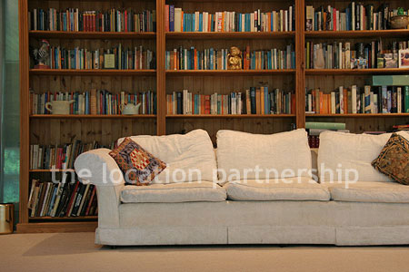 Incredibly light and spacious sitting room in open plan modern house