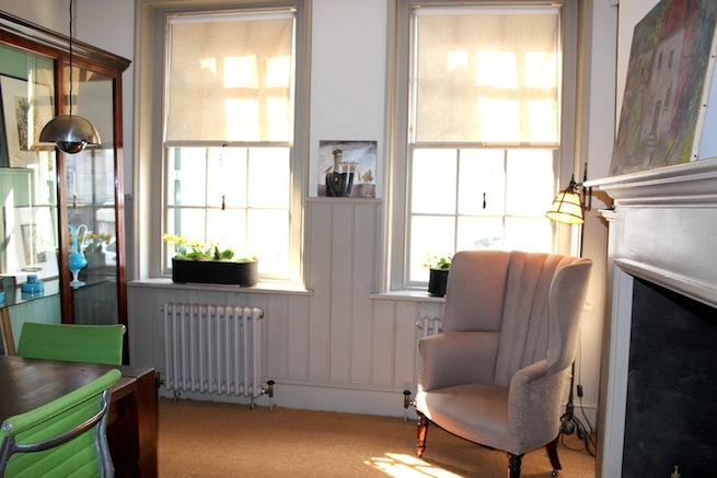 Huguenot silk weaver's house with beautifully styled interior